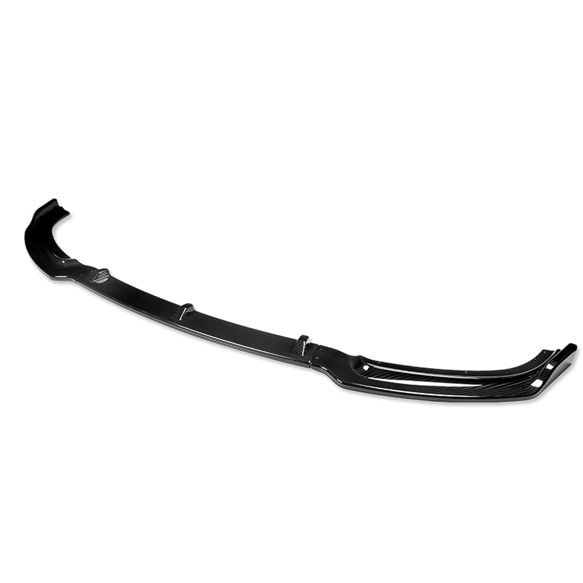 LIP FRONTAL 14-19 BMW F23, 228I, 230I, M235I, XDRIVE MODELS - FITS CONVERTIBLE MODELS WITH BASE BUMPER ONLY - REQUIRES DRILLING BUMPER FOR INSTALLTION - 3PC - REAL CARBON FIBER