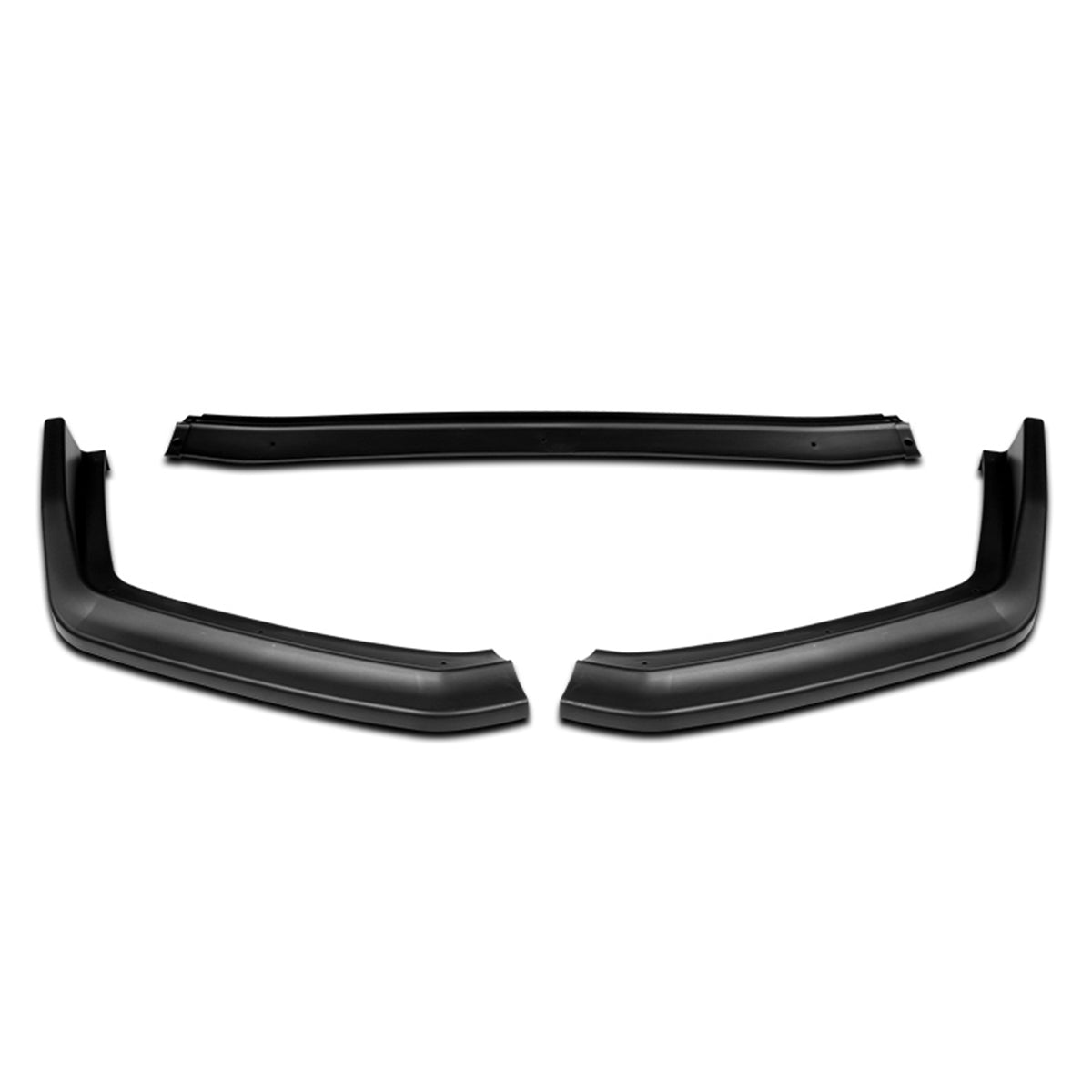 LIP FRONTAL 15-21 SUBARU WRX STI SEDAN - REQUIRES DRILLING BUMPER FOR INSTALLATION - 3PC - MATTE BLACK