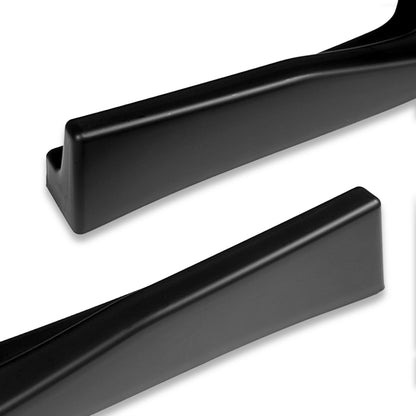 LIP FRONTAL 15-21 SUBARU WRX STI SEDAN - REQUIRES DRILLING BUMPER FOR INSTALLATION - 3PC - MATTE BLACK