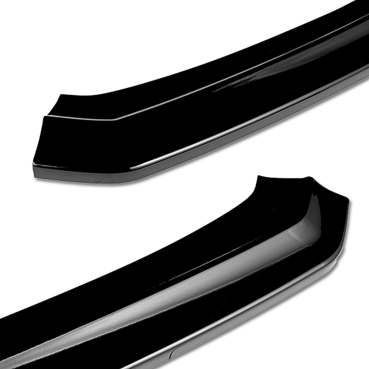LIP FRONTAL 15-21 SUBARU WRX STI SEDAN - REQUIRES DRILLING BUMPER FOR INSTALLATION - 3PC - PAINTED GLOSS BLACK