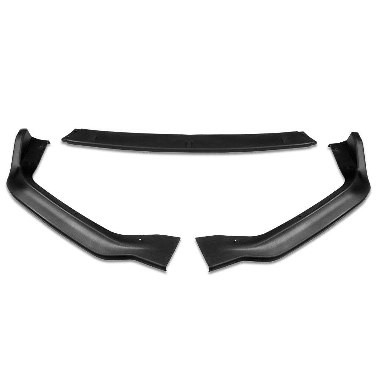 LIP FRONTAL 14-16 LEXUS - FITS 1S350, IS250 F-SPORT ONLY - REQUIRES DRILLING BUMPER FOR INSTALLATION - 3PC - MATTE BLACK