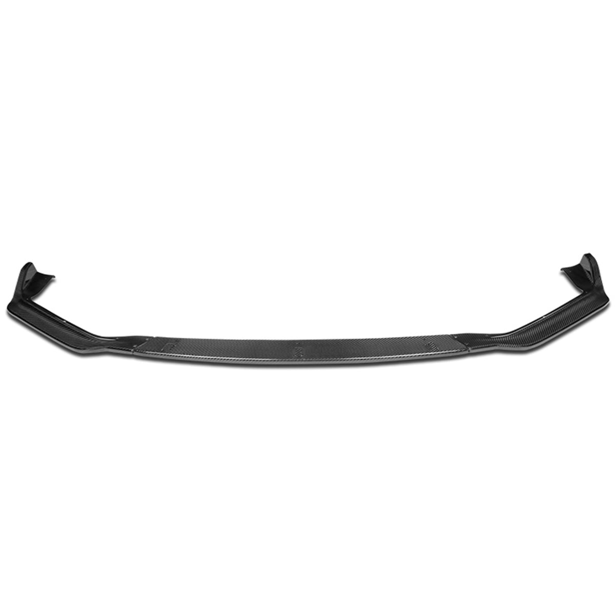 LIP FRONTAL 14-16 LEXUS - FITS 1S350, IS250 F-SPORT ONLY - REQUIRES DRILLING BUMPER FOR INSTALLATION - 3PC - REAL CARBON FIBER