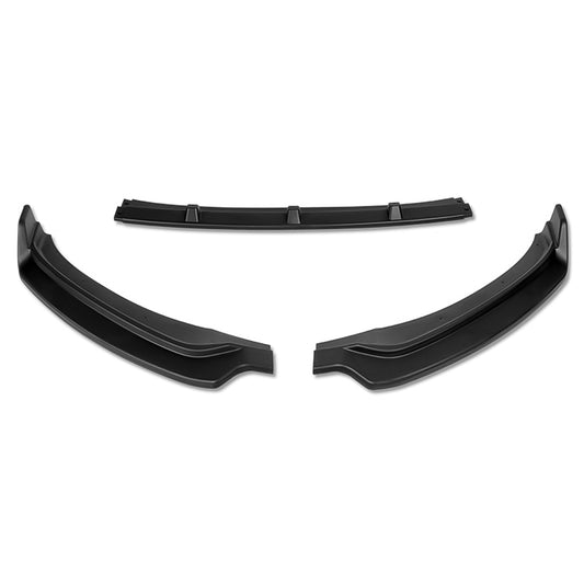 LIP FRONTAL 17-18 HYUNDAI ELANTRA - REQUIRES DRILLING BUMPER FOR INSTALLATION - 3PC - MATTE BLACK