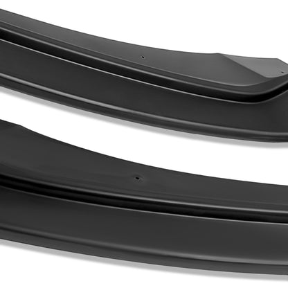 LIP FRONTAL 17-18 HYUNDAI ELANTRA - REQUIRES DRILLING BUMPER FOR INSTALLATION - 3PC - MATTE BLACK
