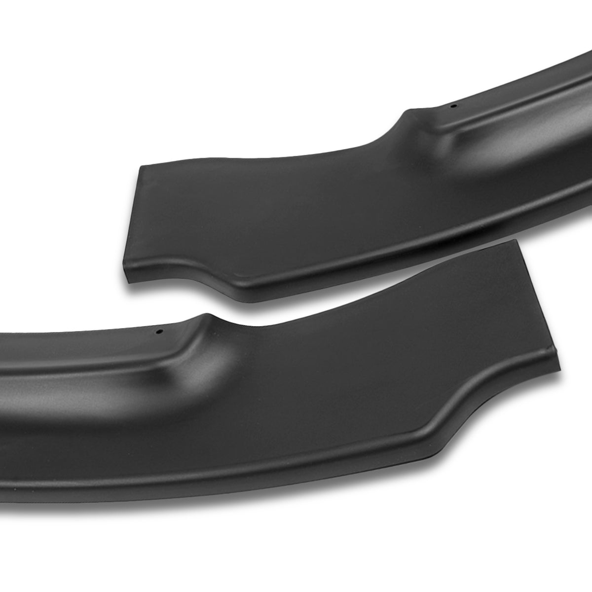 LIP FRONTAL 06-08 HONDA CIVIC SEDAN 4-DR - REQUIRES DRILLING BUMPER FOR INSTALLATION - 3PC - MATTE BLACK