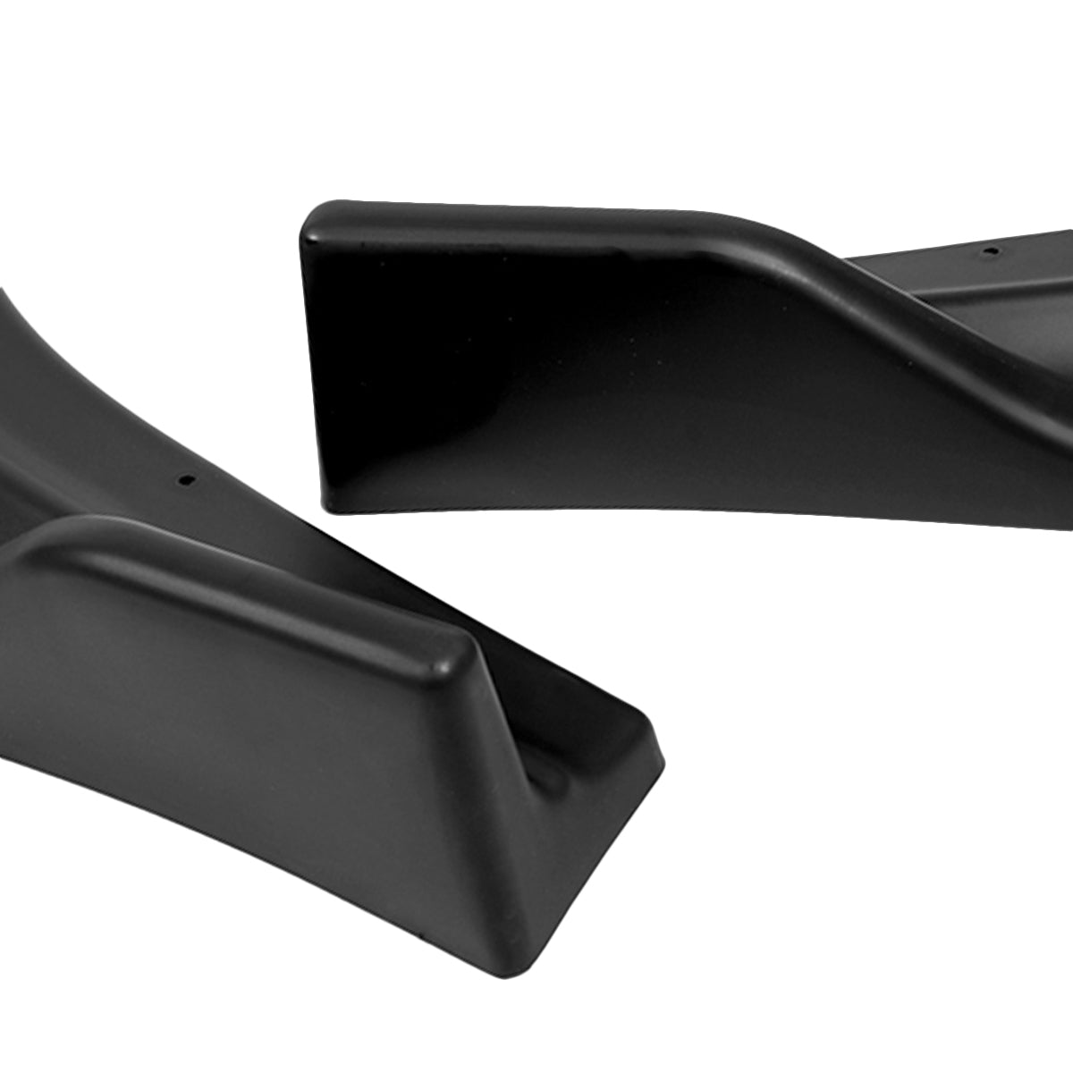 LIP FRONTAL 06-08 HONDA CIVIC SEDAN 4-DR - REQUIRES DRILLING BUMPER FOR INSTALLATION - 3PC - MATTE BLACK