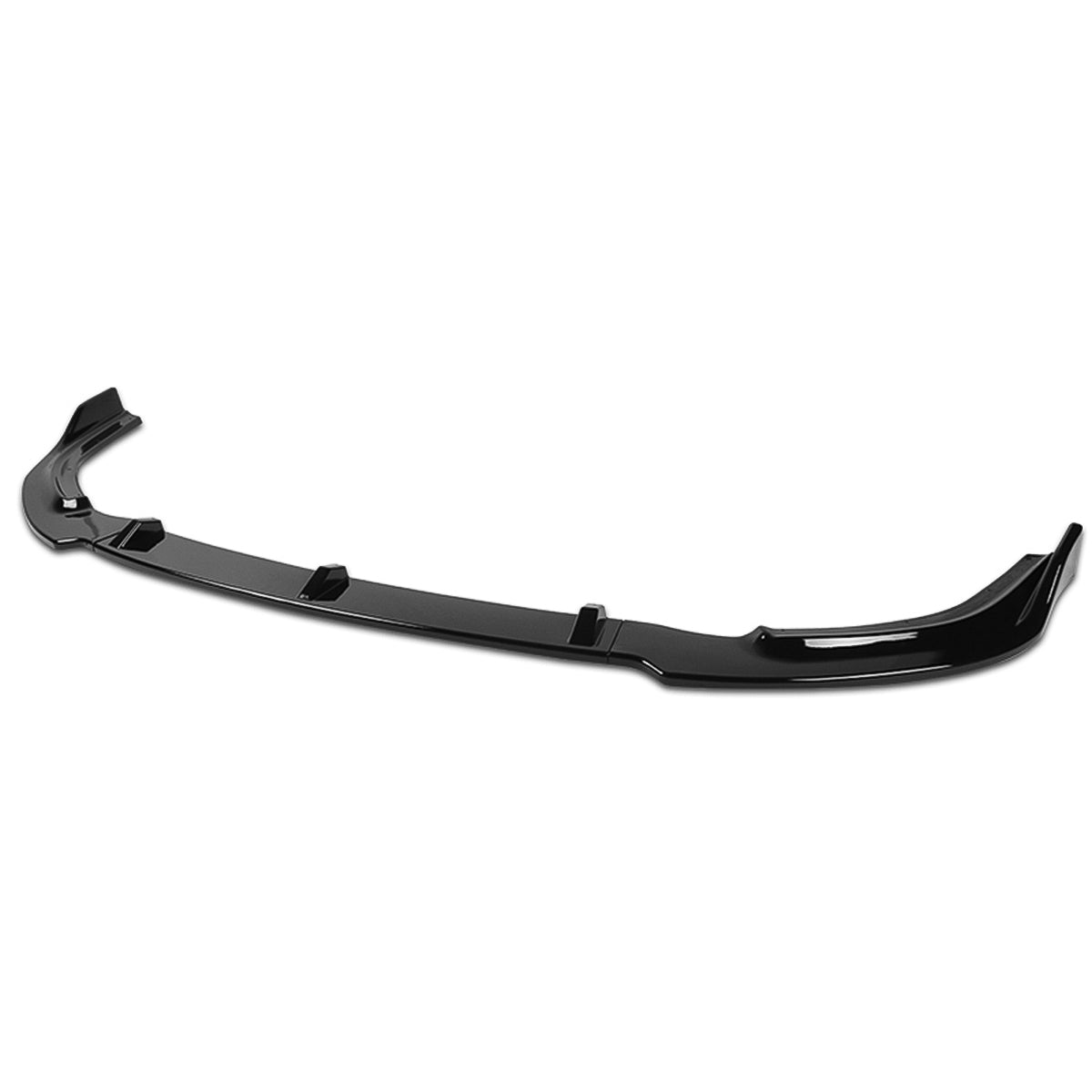 LIP FRONTAL 06-08 HONDA CIVIC SEDAN 4-DR - REQUIRES DRILLING BUMPER FOR INSTALLATION - 3PC - PAINTED GLOSS BLACK
