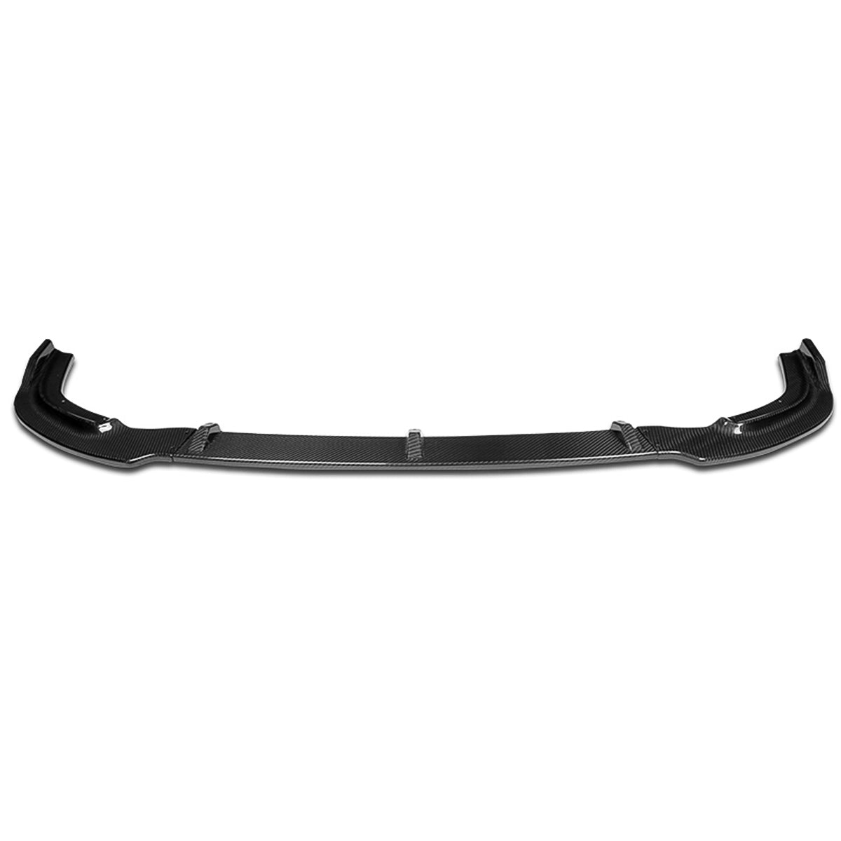 LIP FRONTAL 06-08 HONDA CIVIC SEDAN 4-DR - REQUIRES DRILLING BUMPER FOR INSTALLATION - 3PC - REAL CARBON FIBER