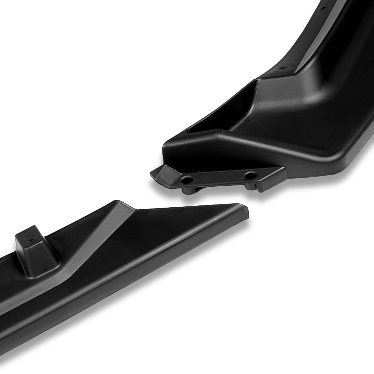 LIP FRONTAL 14-18 MAZDA 3 - REQUIRES DRILLING BUMPER FOR INSTALLATION - 3PC - MATTE BLACK