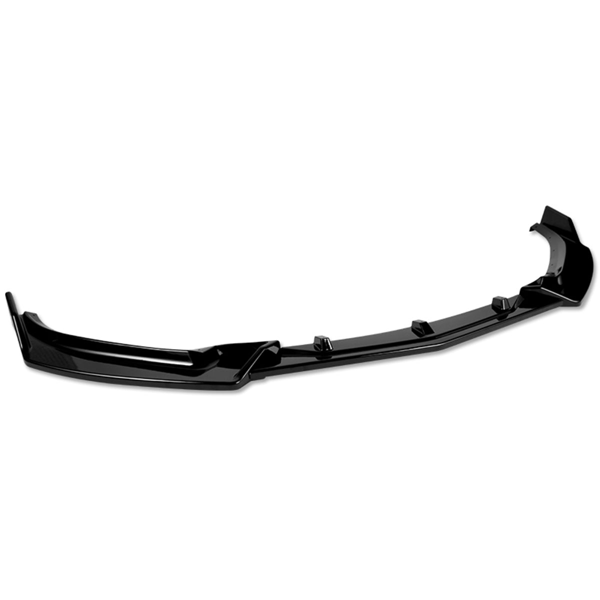 LIP FRONTAL 14-18 MAZDA 3 - REQUIRES DRILLING BUMPER FOR INSTALLATION - 3PC - PAINTED GLOSS BLACK
