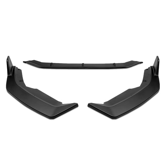 LIP FRONTAL 20-22 NISSAN SENTRA - REQUIRES DRILLING BUMPER FOR INSTALLATION - 3PC - MATTE BLACK