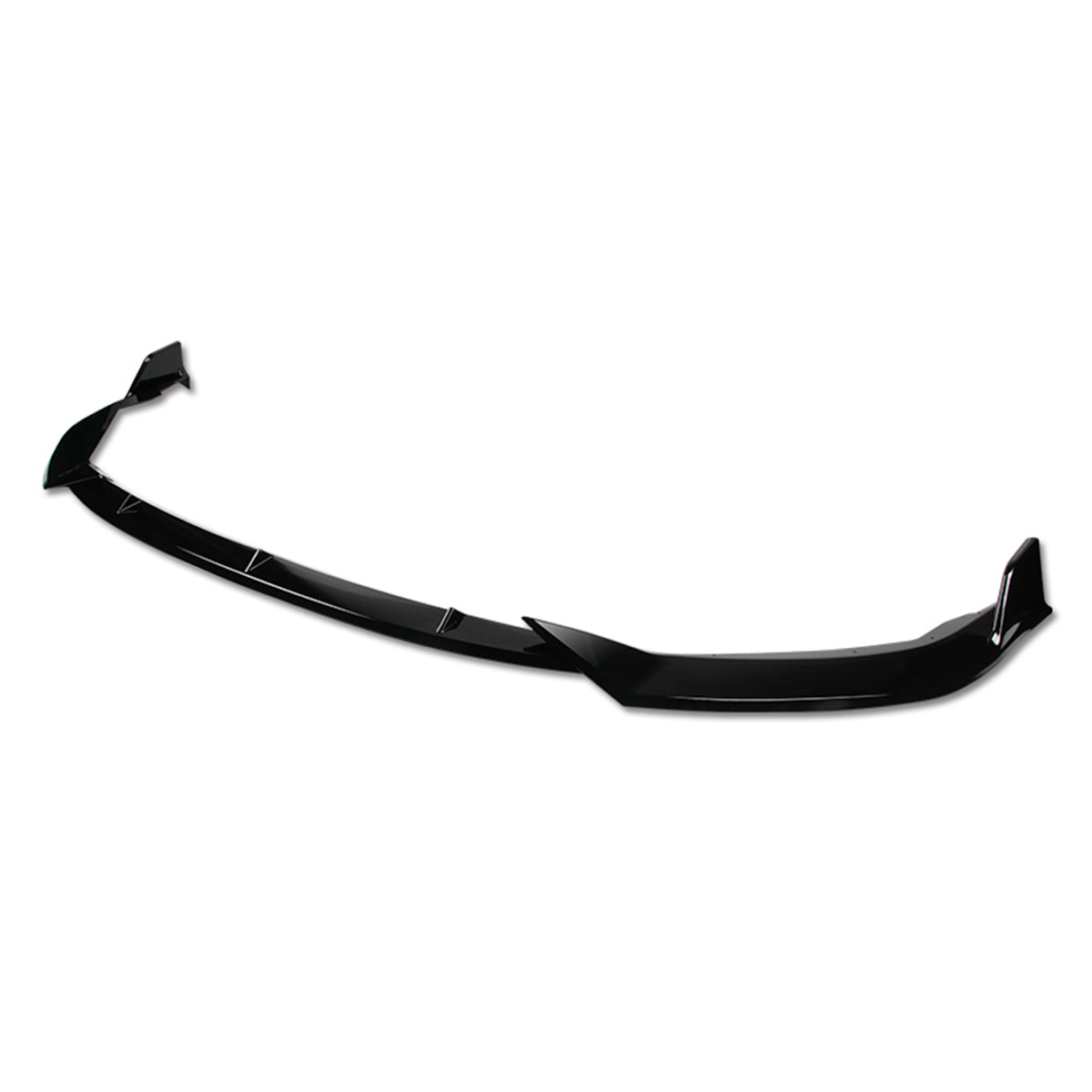 LIP FRONTAL 20-21 TOYOTA COROLLA - FITS L, LE, XLE ONLY - REQUIRES DRILLING BUMPER FOR INSTALLATION - 3PC - PAINTED GLOSS BLACK