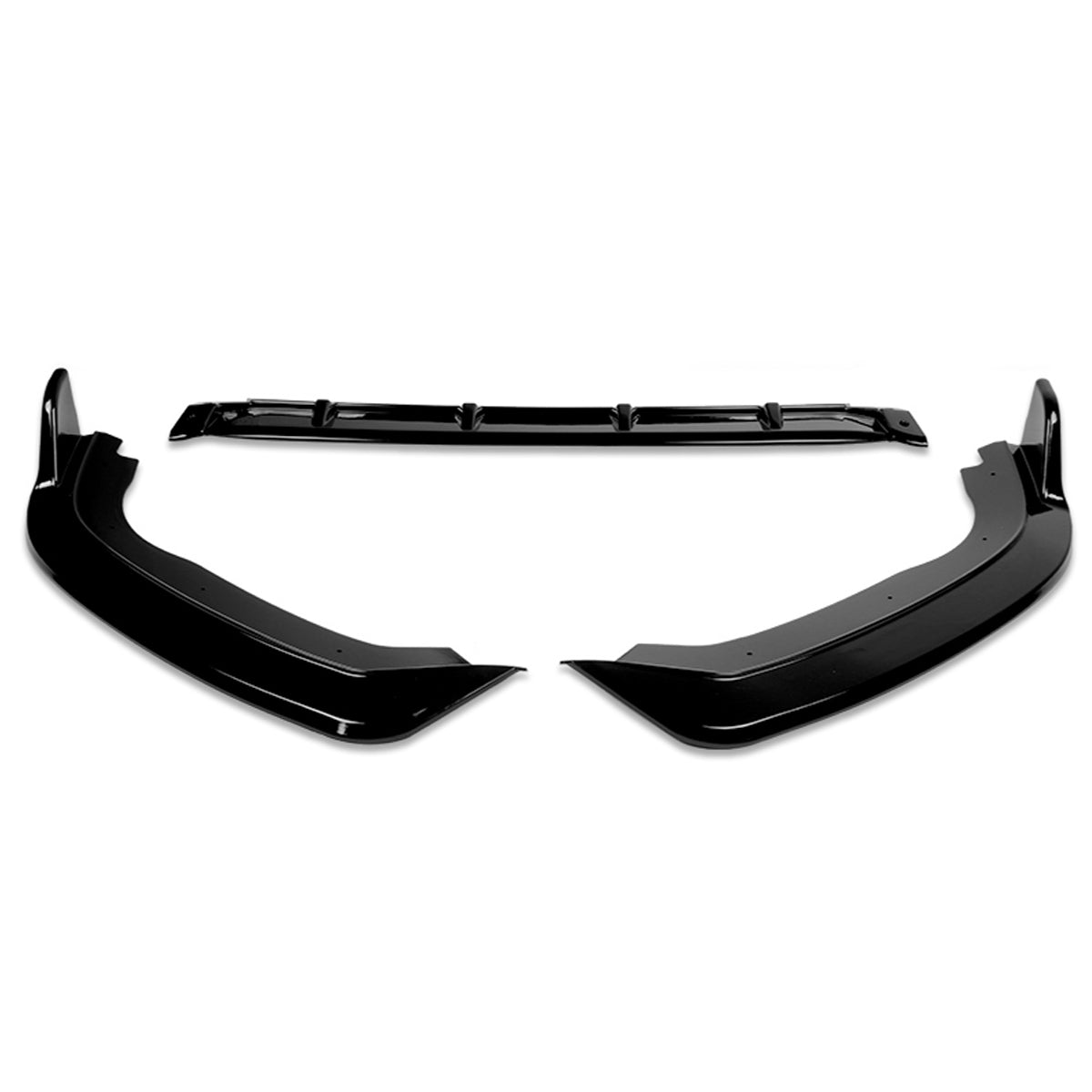 LIP FRONTAL 18-20 HONDA FIT - REQUIRES DRILLING BUMPER FOR INSTALLATION - 3PC - PAINTED GLOSS BLACK