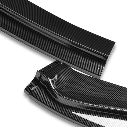 LIP FRONTAL 18-20 HONDA FIT - REQUIRES DRILLING BUMPER FOR INSTALLATION - 3PC - CARBON FIBER LOOK