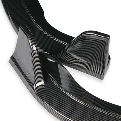 LIP FRONTAL 18-20 HONDA FIT - REQUIRES DRILLING BUMPER FOR INSTALLATION - 3PC - CARBON FIBER LOOK