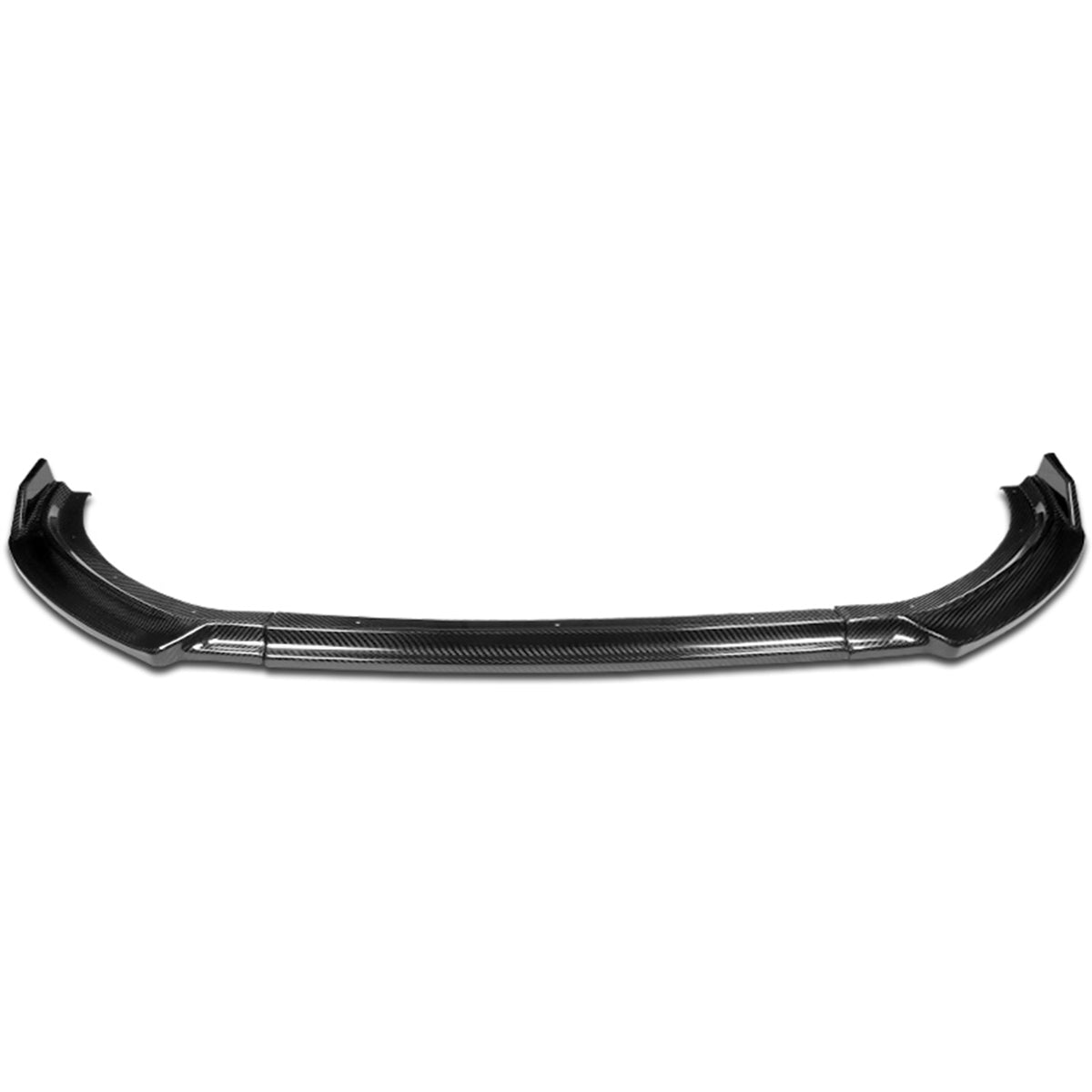 LIP FRONTAL 17-20 AUDI - FITS A3 WITH BASE, PREMIUM BUMPER ONLY - REQUIRES DRILLING BUMPER FOR INSTALLATION - 3PC - REAL CARBON FIBER