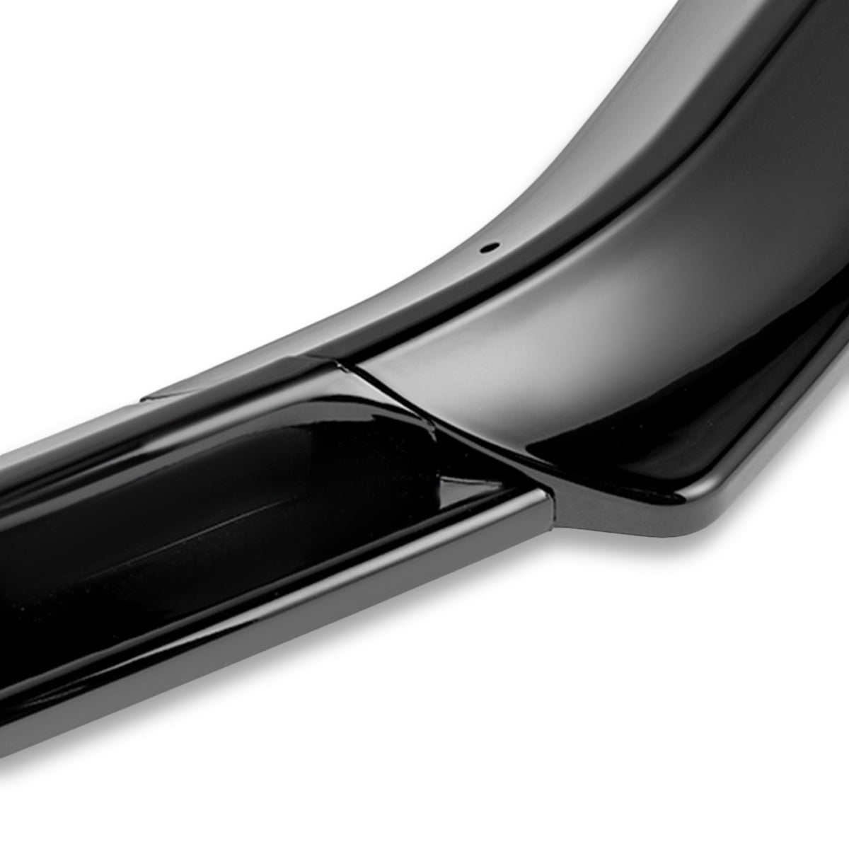 LIP FRONTAL 14-17 VOLKSWAGEN GOLF - REQUIRES DRILLING BUMPER FOR INSTALLATION - 3PC - PAINTED GLOSS BLACK