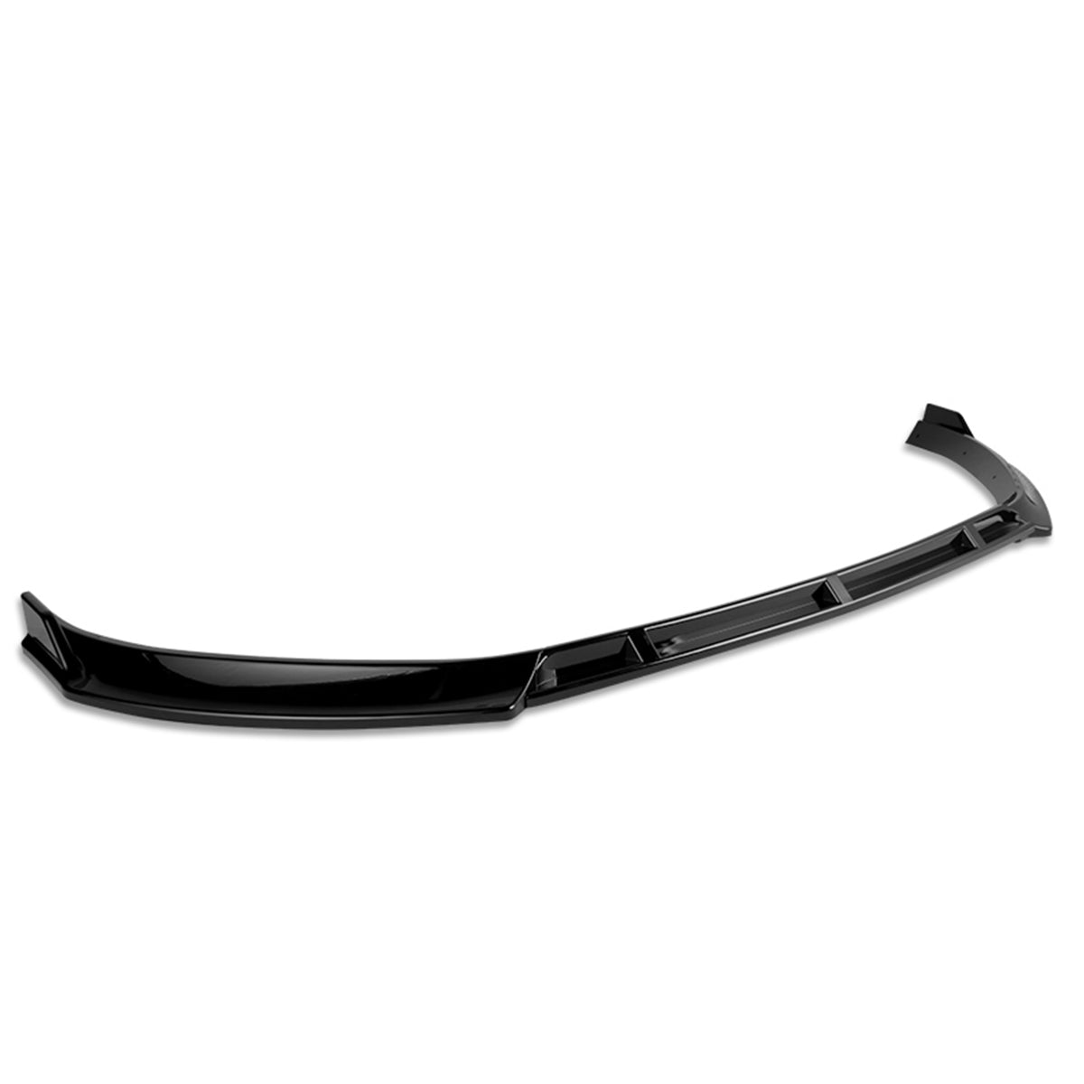 LIP FRONTAL 14-17 VOLKSWAGEN GOLF - REQUIRES DRILLING BUMPER FOR INSTALLATION - 3PC - PAINTED GLOSS BLACK
