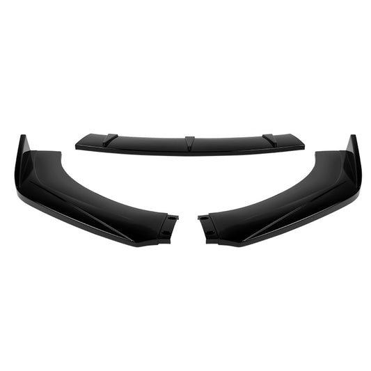 LIP FRONTAL UNIVERSAL - 68" X 5" - REQUIRES DRILLING BUMPER FOR INSTALLATION - 3PC - PAINTED GLOSS BLACK