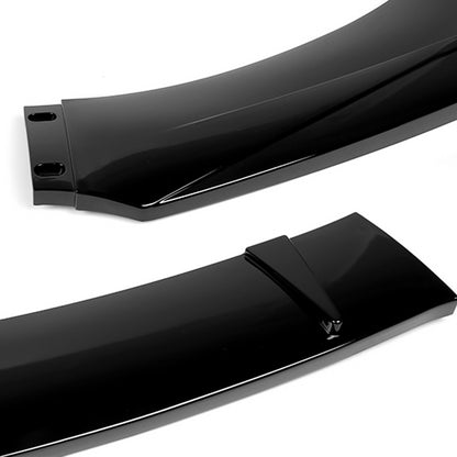 LIP FRONTAL UNIVERSAL - 68" X 5" - REQUIRES DRILLING BUMPER FOR INSTALLATION - 3PC - PAINTED GLOSS BLACK