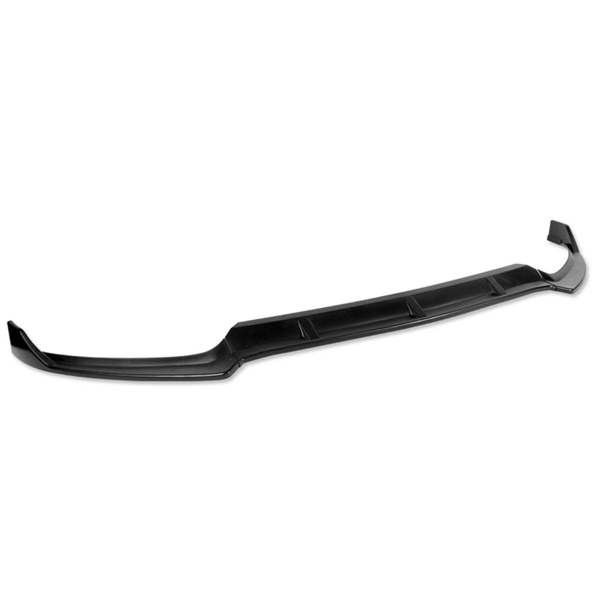 LIP FRONTAL 15 MERCEDES BENZ C400 / 15-18 W205 SPORT, C63 AMG, C180, C200, C250, C300, C350 / 2016 C450 AMG / 16-18 C350E / 17-18 C400 - REQUIRES DRILLING BUMPER FOR INSTALLATION - 3PC - MATTE BLACK