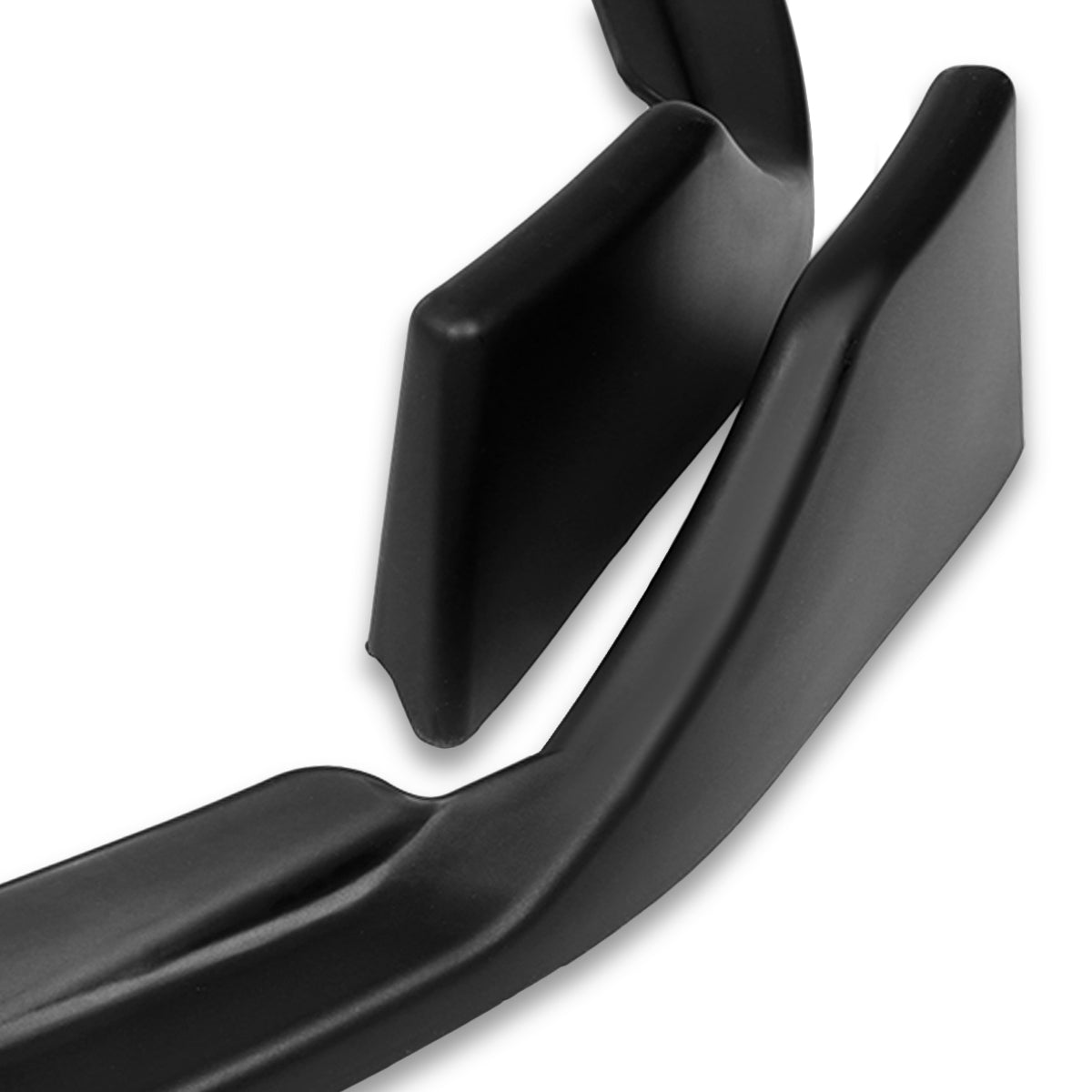LIP FRONTAL 19 MERCEDES BENZ C180 / 19-20 C-CLASS W205, C43 AMG, C63 AMG, C200, C300 - REQUIRES DRILLING BUMPER FOR INSTALLATION - 3PC - MATTE BLACK