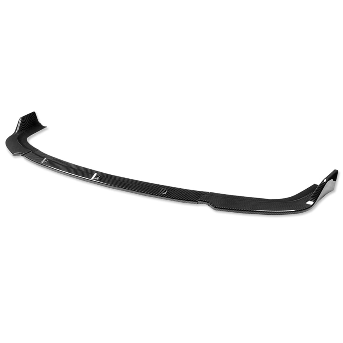 LIP FRONTAL 96-98 HONDA CIVIC - REQUIRES DRILLING BUMPER FOR INSTALLATION - 3PC - CARBON FIBER LOOK