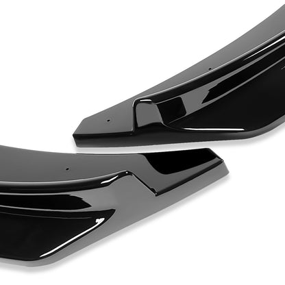 LIP FRONTAL 14-16 BMW 428I / 15-16 428I GRAN COUPE / 17-19 430I / 18-19 430I GRAN COUPE - FITS SPORT, M-SPORT MODEL ONLY - REQUIRES DRILLING BUMPER FOR INSTALLATION - 3PC - PAINTED GLOSS BLACK