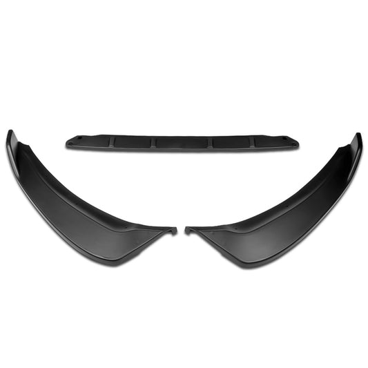 LIP FRONTAL 17-18 FORD FUSION - REQUIRES DRILLING BUMPER FOR INSTALLATION - 3PC - MATTE BLACK