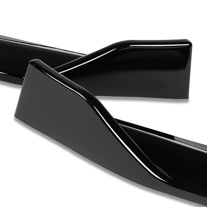 LIP FRONTAL 17-18 FORD FUSION - REQUIRES DRILLING BUMPER FOR INSTALLATION - 3PC - PAINTED GLOSS BLACK