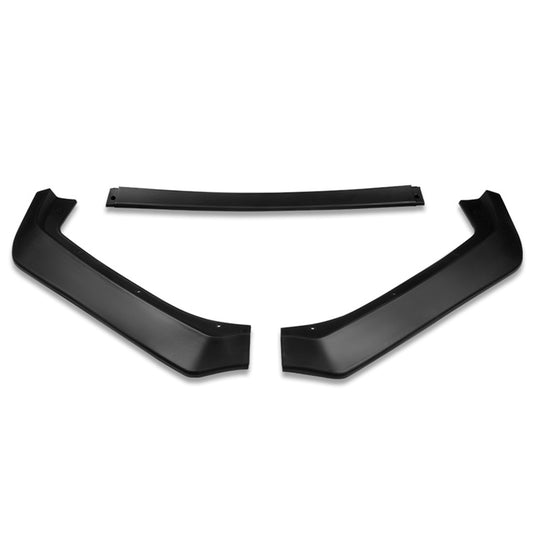 LIP FRONTAL 13-16 SUBARU BRZ - REQUIRES DRILLING BUMPER FOR INSTALLATION - 3PC - MATTE BLACK