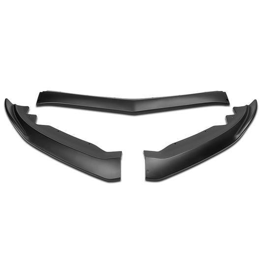 LIP FRONTAL 15-18 CADILLAC ATS - REQUIRES DRILLING BUMPER FOR INSTALLATION - 3PC - MATTE BLACK