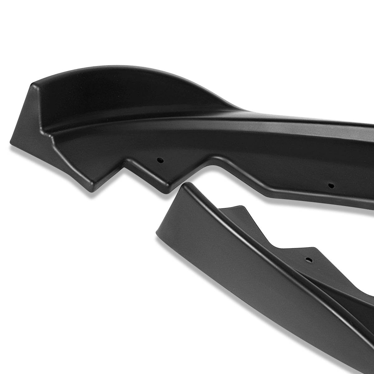 LIP FRONTAL 15-18 CADILLAC ATS - REQUIRES DRILLING BUMPER FOR INSTALLATION - 3PC - MATTE BLACK