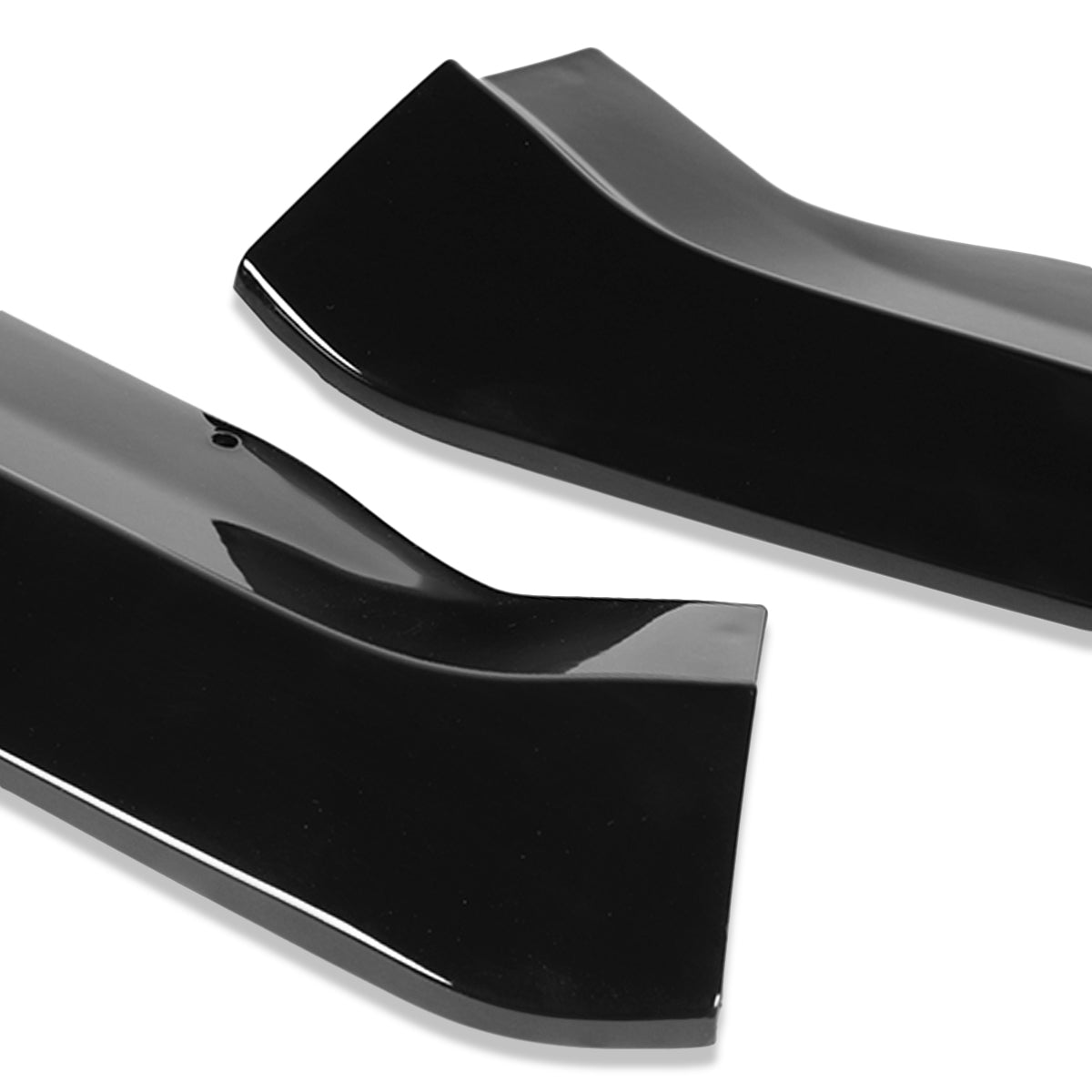 LIP FRONTAL 15-18 CADILLAC ATS - REQUIRES DRILLING BUMPER FOR INSTALLATION - 3PC - PAINTED GLOSS BLACK