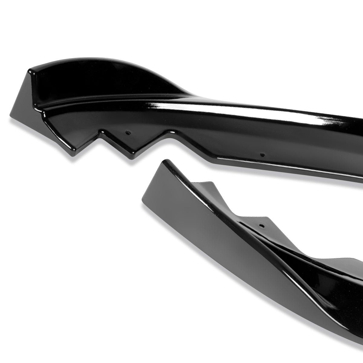 LIP FRONTAL 15-18 CADILLAC ATS - REQUIRES DRILLING BUMPER FOR INSTALLATION - 3PC - PAINTED GLOSS BLACK