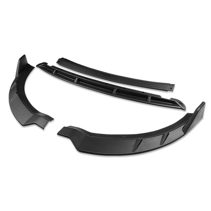 LIP FRONTAL 15-21 DODGE CHARGER - REQUIRES DRILLING BUMPER FOR INSTALLATION - 3PC - MATTE BLACK