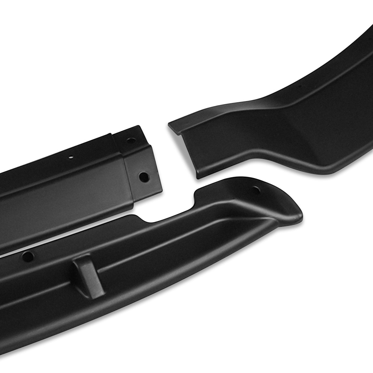 LIP FRONTAL 15-21 DODGE CHARGER - REQUIRES DRILLING BUMPER FOR INSTALLATION - 3PC - MATTE BLACK