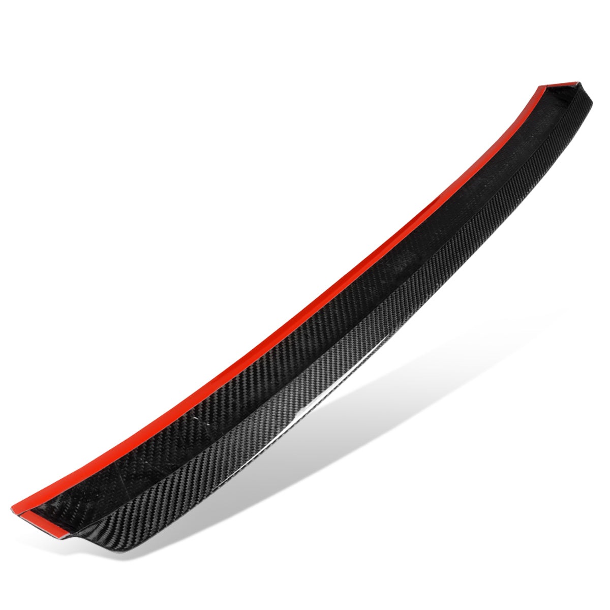 SPOILER CAR ROOF SPOILER - 19-21 MERCEDES-BENZ E53 AMG / 18-21 MERCEDES-BENZ E300 / 19-21 MERCEDES-BENZ E450 / 18 MERCEDES-BENZ E400 - FITS COUPE MODELS - CARBON FIBER BLACK