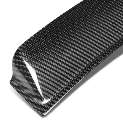 SPOILER CAR ROOF SPOILER - 08-14 MERCEDES-BENZ C63 AMG / 11-14 MERCEDES-BENZ C180 / 10-14 MERCEDES-BENZ C200 / 08 MERCEDES-BENZ C230 / 10-14 MERCEDES-BENZ C250 / 08-14 MERCEDES-BENZ C300 / 08-14 MERCEDES-BENZ C350 - FITS SEDAN MODELS - CARBON FIBER BLACK