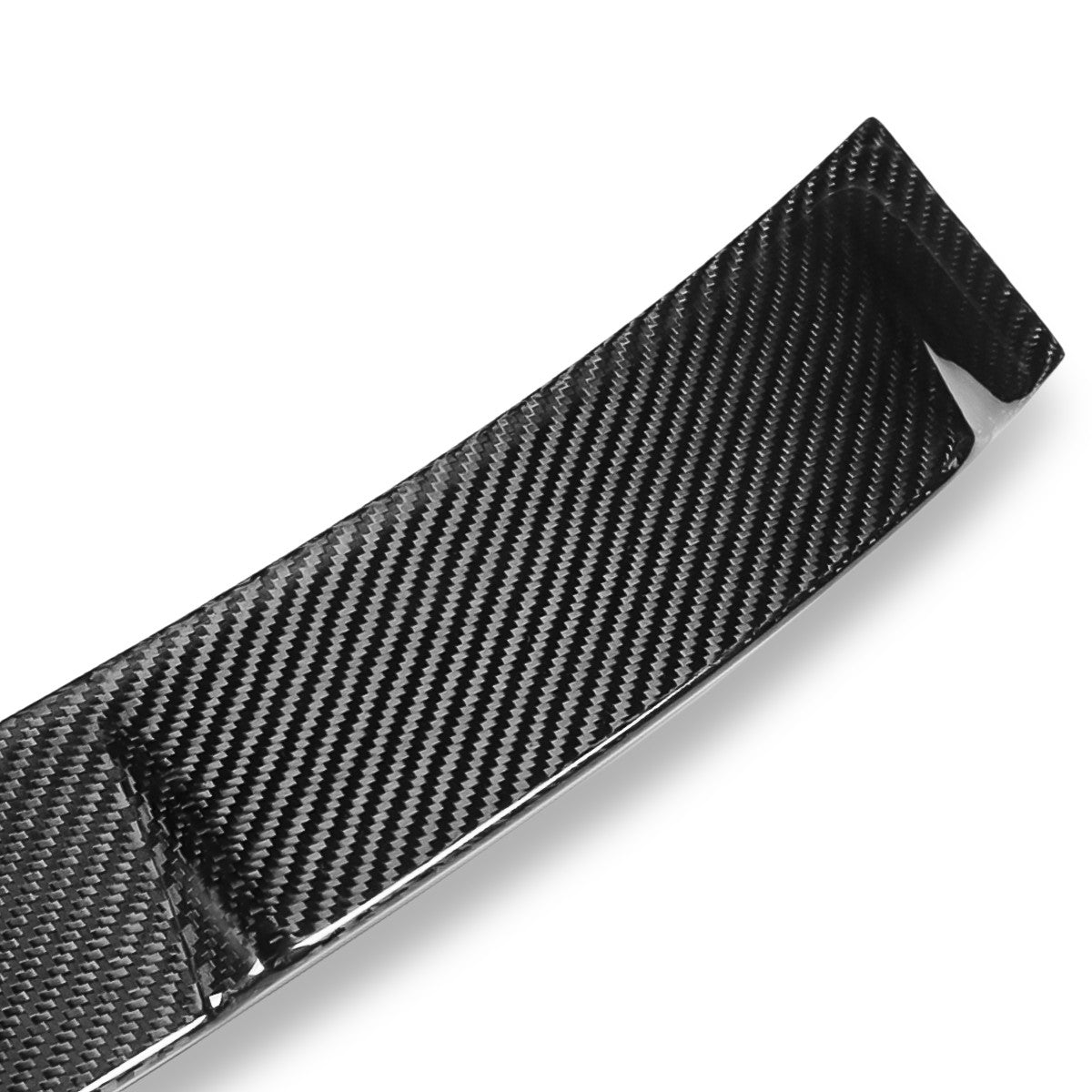 SPOILER CAR ROOF SPOILER - 14-20 AUDI A3, A3 QUATTRO SEDAN / 15-20 AUDI S3 SEDAN / 17-20 AUDI RS3 SEDAN - CARBON FIBER BLACK