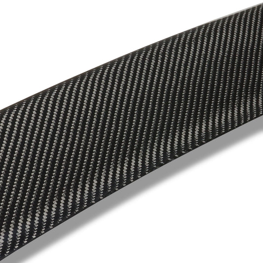 SPOILER CAR ROOF SPOILER - 06-15 HONDA CIVIC - FITS SEDAN MODELS - CARBON FIBER BLACK