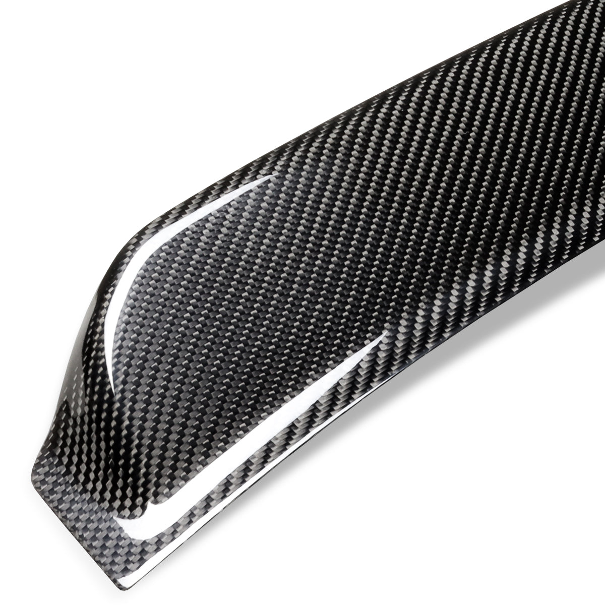 SPOILER CAR ROOF SPOILER - 06-15 HONDA CIVIC - FITS SEDAN MODELS - CARBON FIBER BLACK