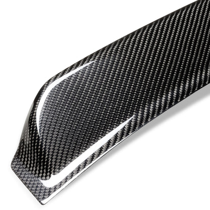 SPOILER CAR ROOF SPOILER - 06-15 HONDA CIVIC - FITS SEDAN MODELS - CARBON FIBER BLACK