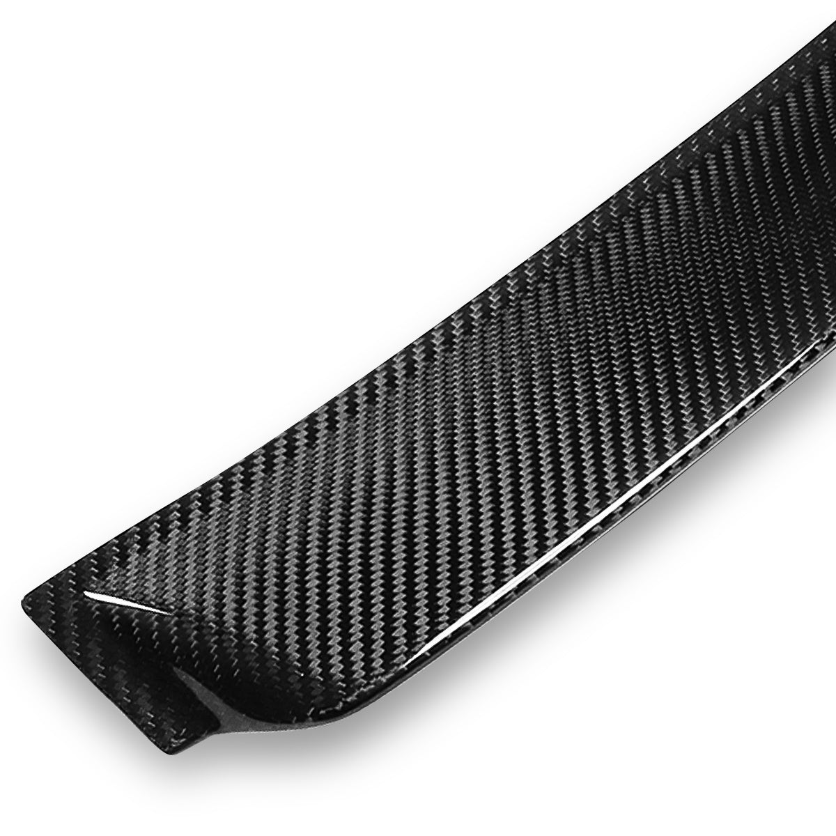 SPOILER CAR ROOF SPOILER - 22-23 HONDA CIVIC SEDAN - CARBON FIBER BLACK