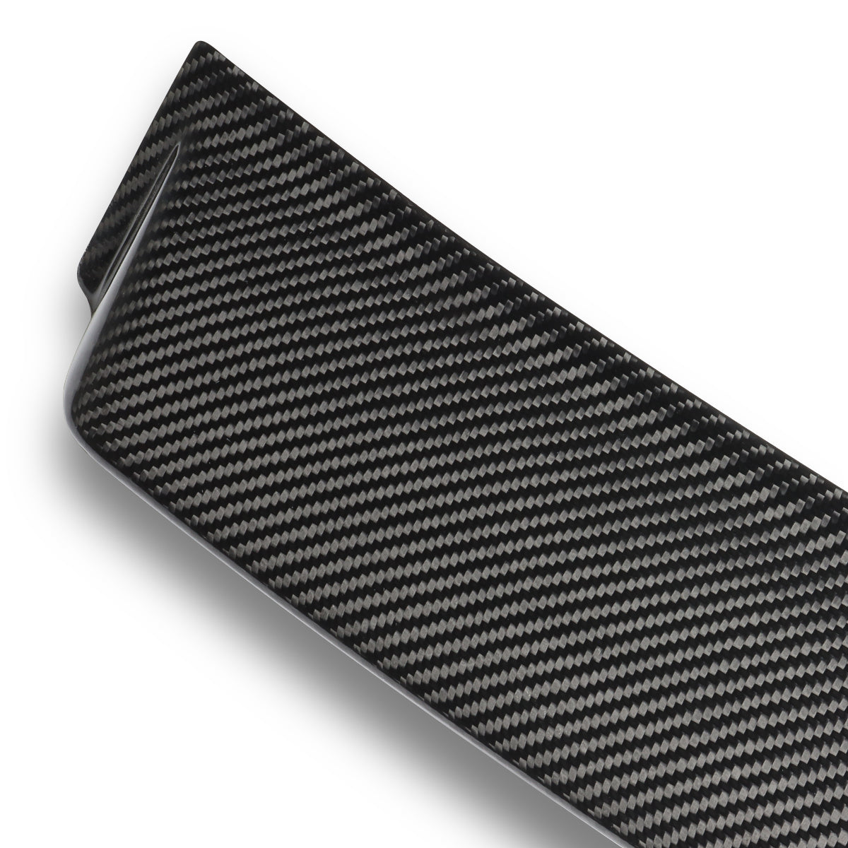 SPOILER CAR ROOF SPOILER - 17-22 INFINITI Q60 - FITS COUPE MODELS - CARBON FIBER BLACK