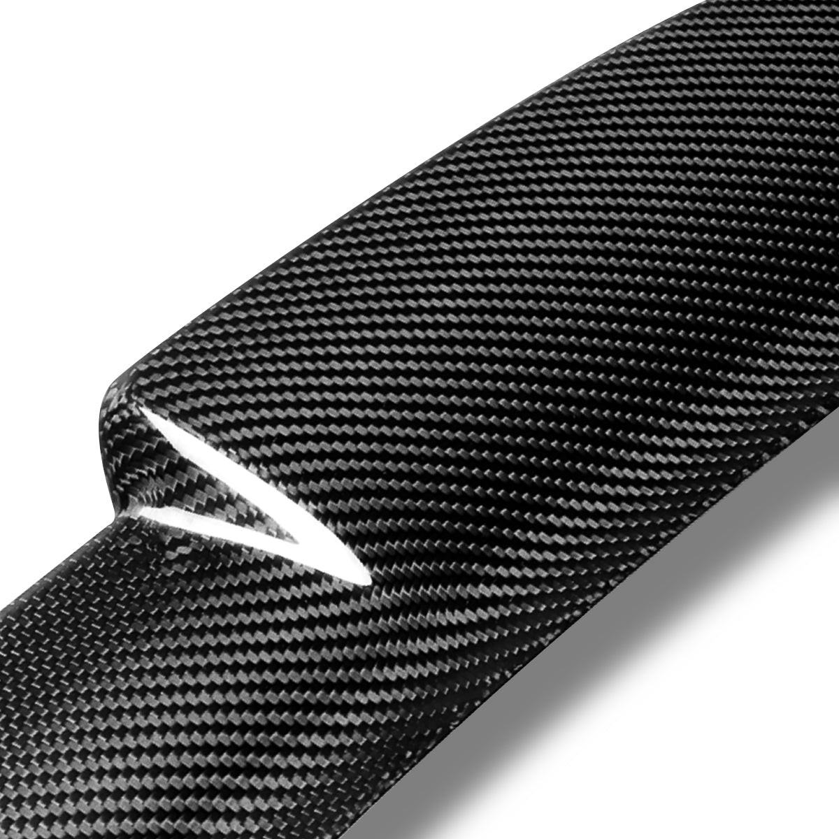 SPOILER CAR ROOF SPOILER - 14-23 INFINITI Q50 - CARBON FIBER BLACK