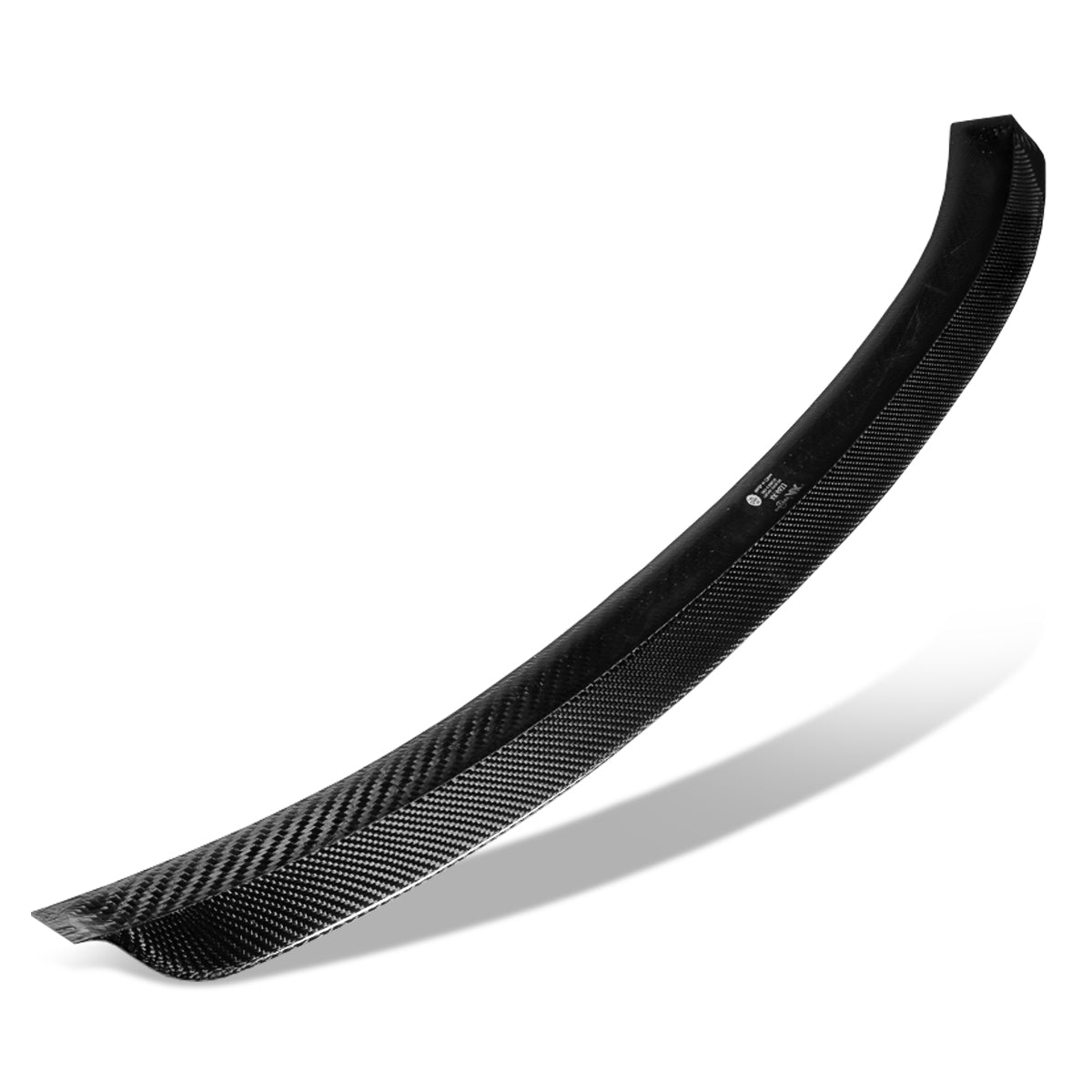 SPOILER CAR ROOF SPOILER - 14-20 LEXUS IS250 IS300 IS350 - FITS SEDAN MODELS - CARBON FIBER BLACK