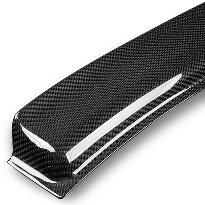 SPOILER CAR ROOF SPOILER - 07-08 INFINITI G35 SEDAN / 09-13 INFINITI G37 SEDAN / 11-12 INFINITI G37 SEDAN / 15 INFINITI Q40 SEDAN - CARBON FIBER BLACK