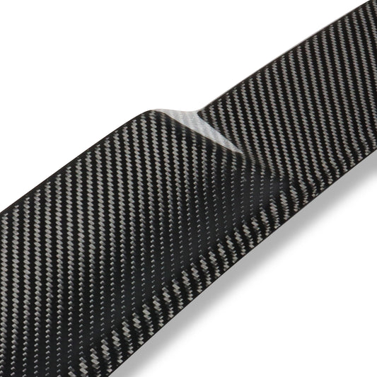 SPOILER CAR ROOF SPOILER - 05-14 FORD MUSTANG - FITS COUPE MODELS - CARBON FIBER BLACK
