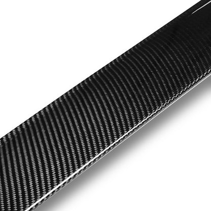 SPOILER CAR ROOF SPOILER - 15-21 DODGE CHARGER - CARBON FIBER BLACK